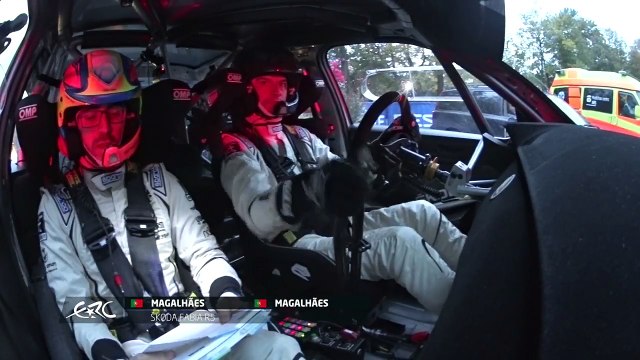 Rally Liepāja 2017 - Magalhães Crash from OBC on SS6