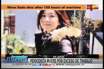 Periodista japonesa murió por trabajar demasiadas horas extras