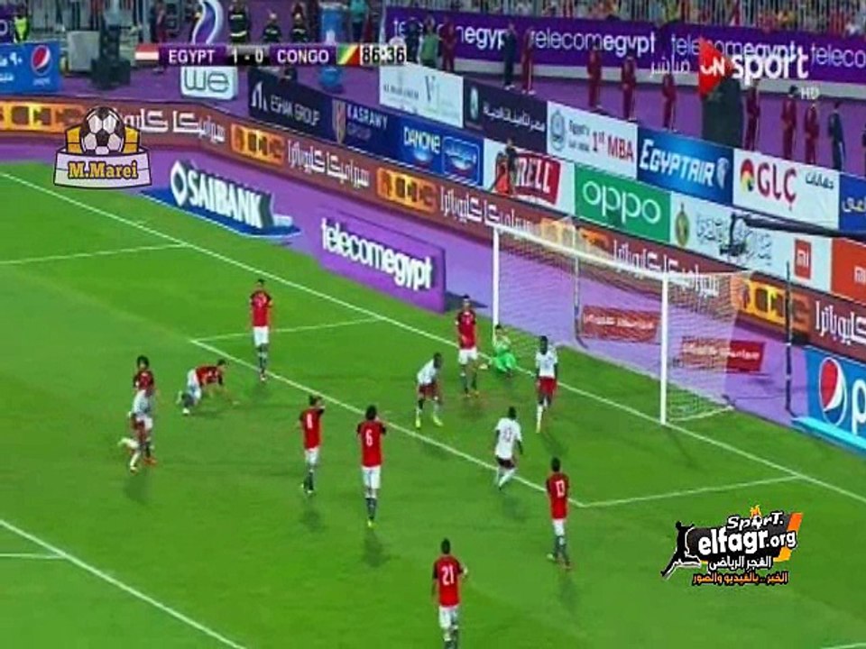 أهداف مباراة - مصر 2 × 1 الكونغو | تعليق مدحت شلبي - تصفيات أفريقيا المؤهلة إلي كأس العالم