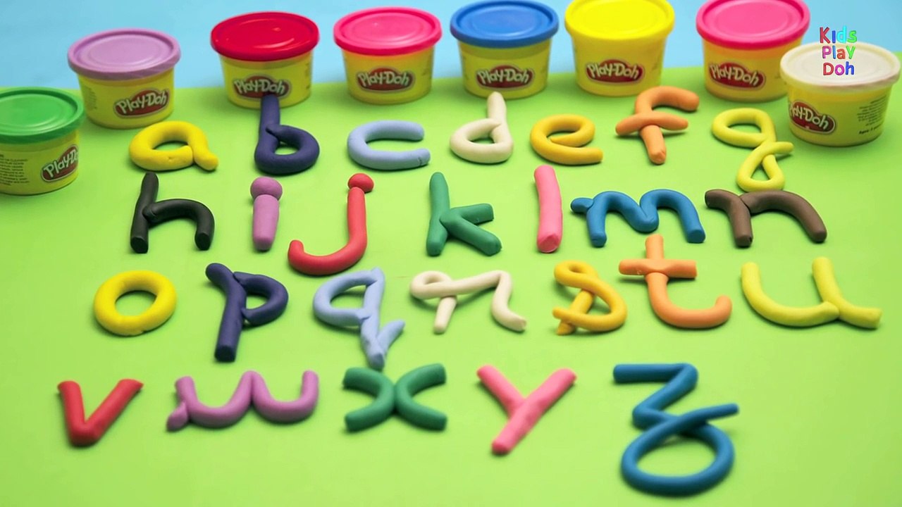 Play Doh Alphabets Song | ABC Kids Video And Song