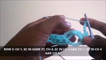 Crochet Patterns - DIAMOND CHECKERS CROCHET STITCH TUTORIAL