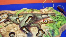 T-REX Cavator Dinosaur Game | Excavate T-Rex Dinosaur Bones Like Operation Board Game Video