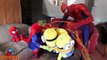 MINIONS vs Spiderman Spiderbaby Kidnapped by Minion - Super Hulk Fun Superhero in Real Life SHMIRL
