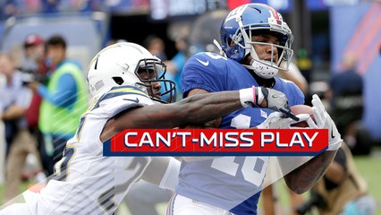 Can't-Miss Play: Eli drops an absolute dime to Roger Lewis for TD