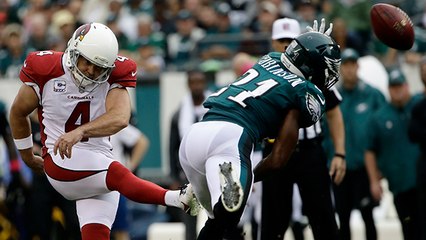 Patrick Robinson blocks Cardinals FG attempt to end half