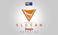 Photoshop Bangla Tutorial | Logo Design | Ju Joy Design Bangla | By Ibru