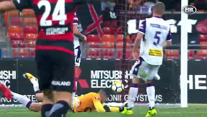 Western Sydney 2:1 Perth Glory (Australian A-League. 8 October 2017)