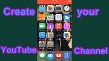 How to make a YouTube Channel on your iPhone/iPod/iPad May 2016