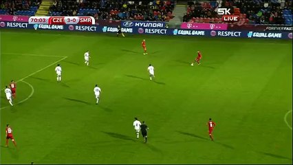 Filip Novak  Goal HD - Czech Republic	4-0	San Marino 08.10.2017