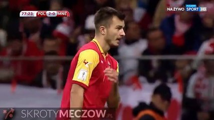 Stefan Mugosa Fantastic Overhead Kick Goal vs Poland (2-1)