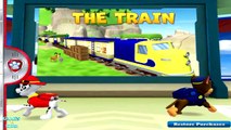 Paw Patrol: Chase & Marshall Rescue Run - The Train - Nick Jr App For Kids