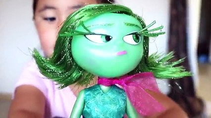 NEW DISNEY MOVIE PIXAR INSIDE OUT DELUXE TOYS DOLL DISGUST JOY SADNESS ANGER FEAR REVIEW