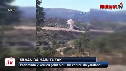 Silvan’da hain tuzak_ 2 şehit, 1 yaralı Videosu