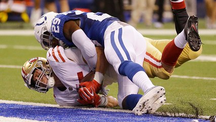 Brian Hoyer hits Goerge Kittle for the game-tying TD