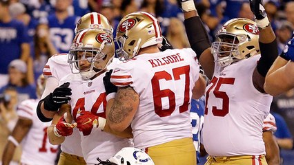 Brian Hoyer flips ball to Kyle Juszczyk for red-zone TD