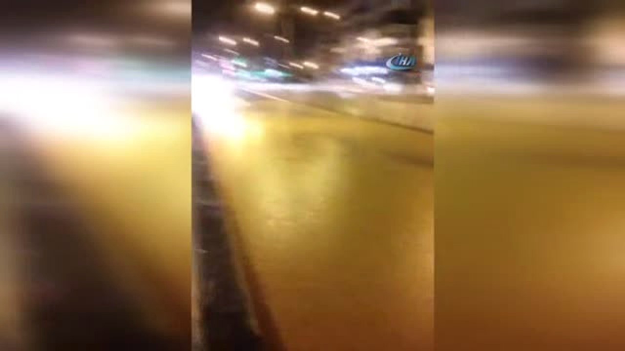 Alanya'da Şiddetli Yağmur Hayatı Felç Etti... Alt Geçit Sular Altında Kaldı