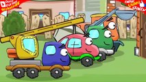 WHEELY Car Cartoons! AMAZING BILDING in Car World, NEW GARAGE For WHEELY #51 PlayLand