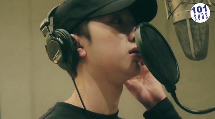 [ENG SUB] Wanna One Recording Studio Behind