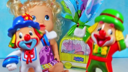 Tải video: Ovo de Páscoa da Peppa Pig Brinquedos Surpresas Patati Patata Baby Alive Hello Kitty My Little Pony