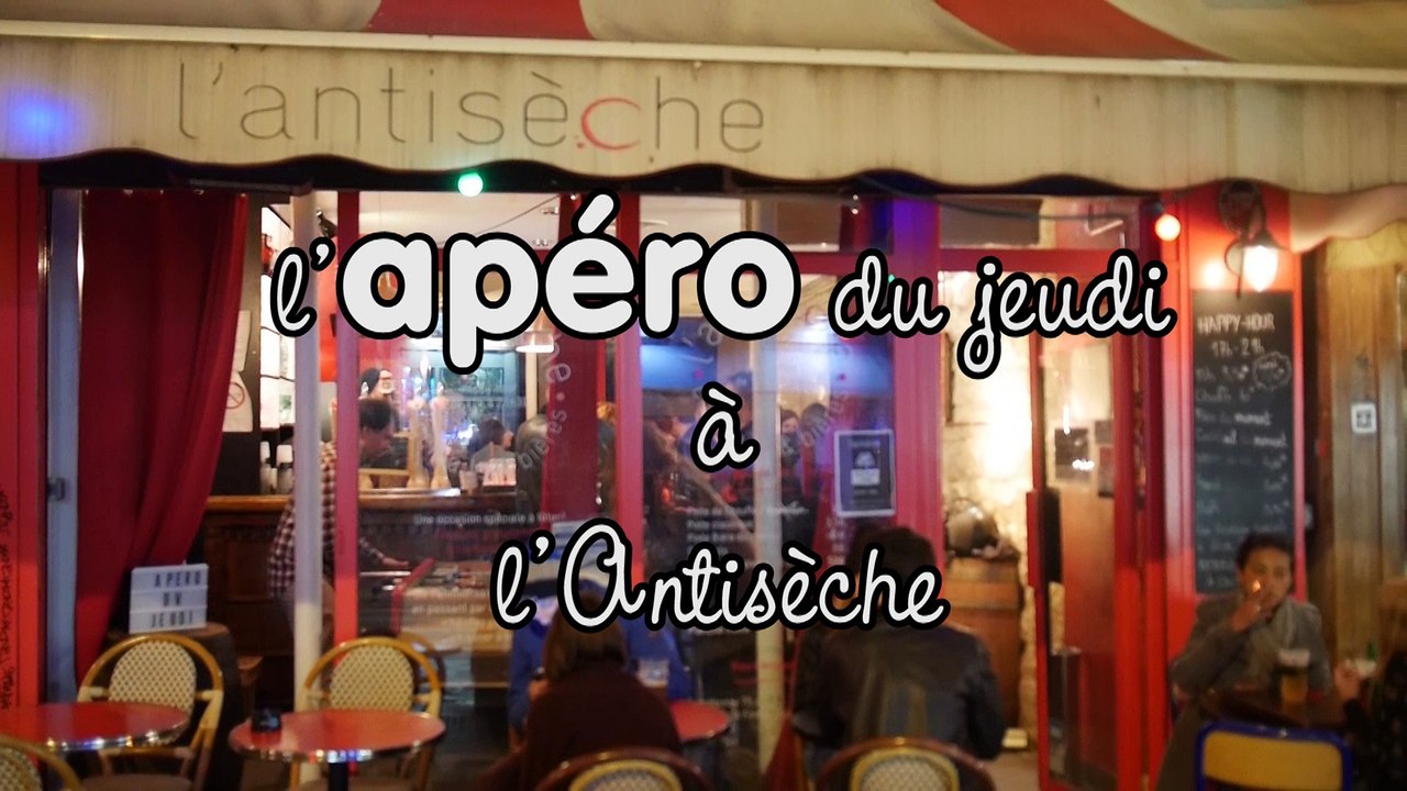 Notre Apéro du Jeudi à l'Antisèche
