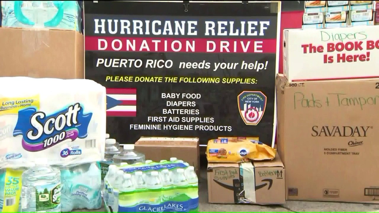 Black Eyed Peas, Mayor de Blasio Hold Hurricane...