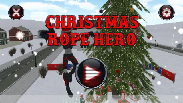 ► Christmas rope hero (Naxeex LLC) Android Gameplay By games hole HD