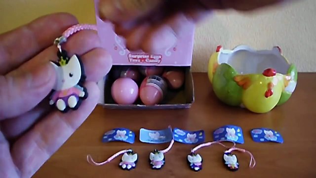 Angel Cat Sugar 15 Surprise Eggs + Toys Stickers Candies Unboxing Huevos Sorpresa