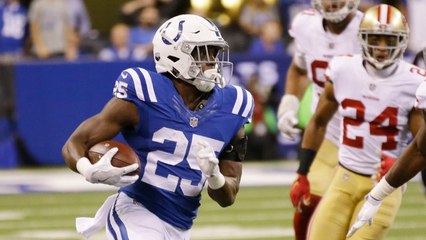 Marlon Mack breaks off a crucial 35-yard run in OT