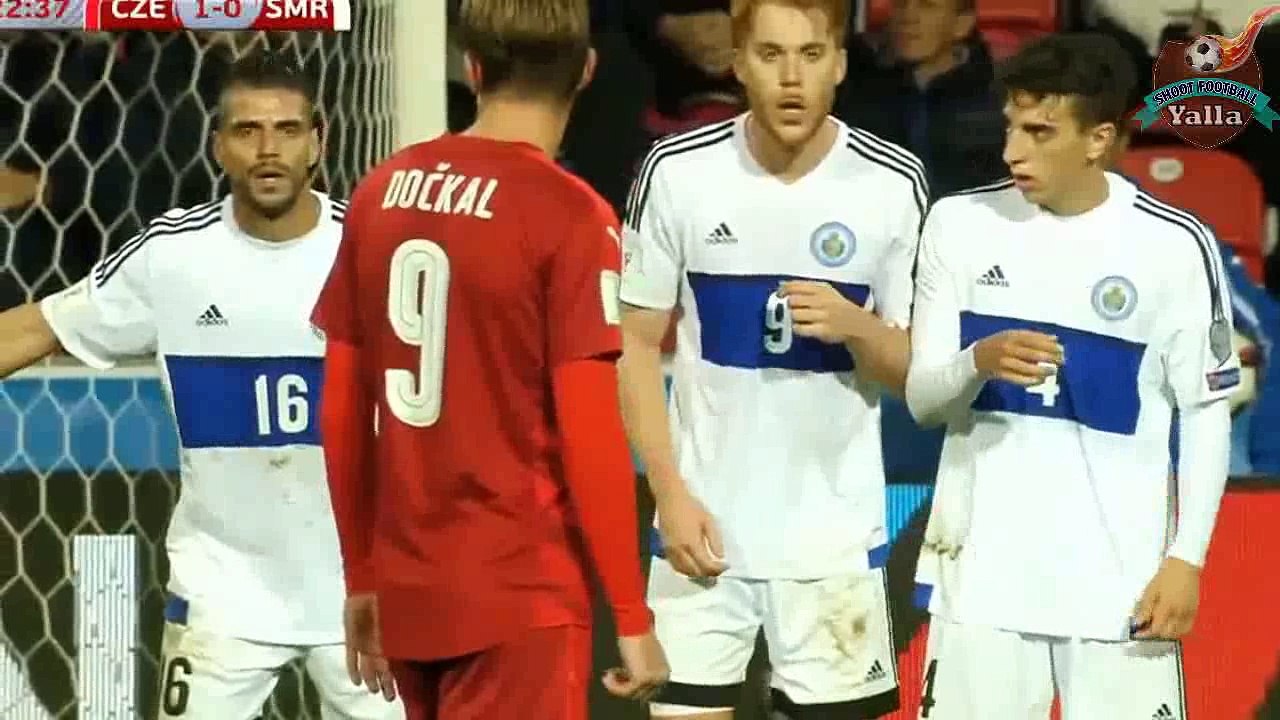 Czech Republic vs San Marino 5 - 0: Goals and Overview match 8-10-2017