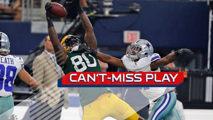 Can't-Miss Play: Aaron Rodgers somehow hits Martellus Bennett in double coverage