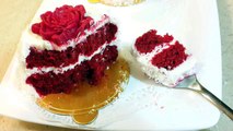 .ريد فيلفت الكيكة المخملية الحمرا red Velevet cake
