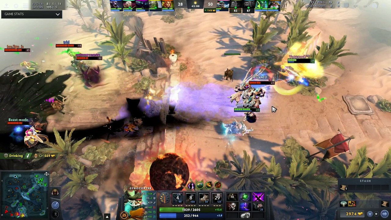 Gyro 5 second RAMPAGE