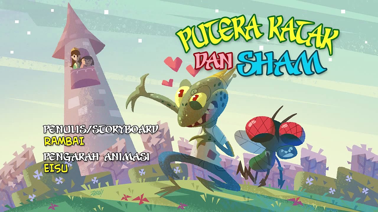 THE AMAZING AWANG KHENIT EPI17 HD - Putera Katak dan Sham (2D)