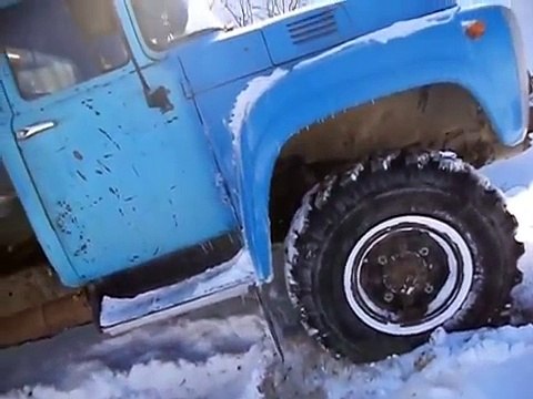 ЗИЛ 130 полный привод 4x4! Угол подъёма 45 градусов. Царь горы! Russian off-road ZIL 4x4