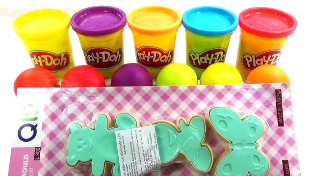 Nhà mình rất vui remix!NẶN VẬT NGỘ NGHĨNH với khuôn đất nặn! Play Doh Learn Colors For Kids Rhymes~