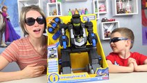 Batman Imaginext RC Transforming Batbot Minion Toys Trouble DC Super Friends