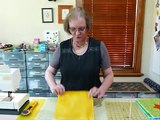 How to make an Applique Quilt as you Go block - Quilting Tips & techniques 072
