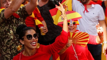 Hunderttausende protestieren gegen Kataloniens Unabhängigkeit
