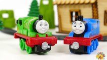 TRAINS FOR CHILDREN VIDEO: Thomas and Friends Train from Kinetic Sand & Cars Toys from Play Doh