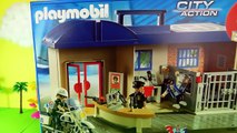 Playmobil POLICE STATION 5299 UNBOXING, Toy Review, PLAY!