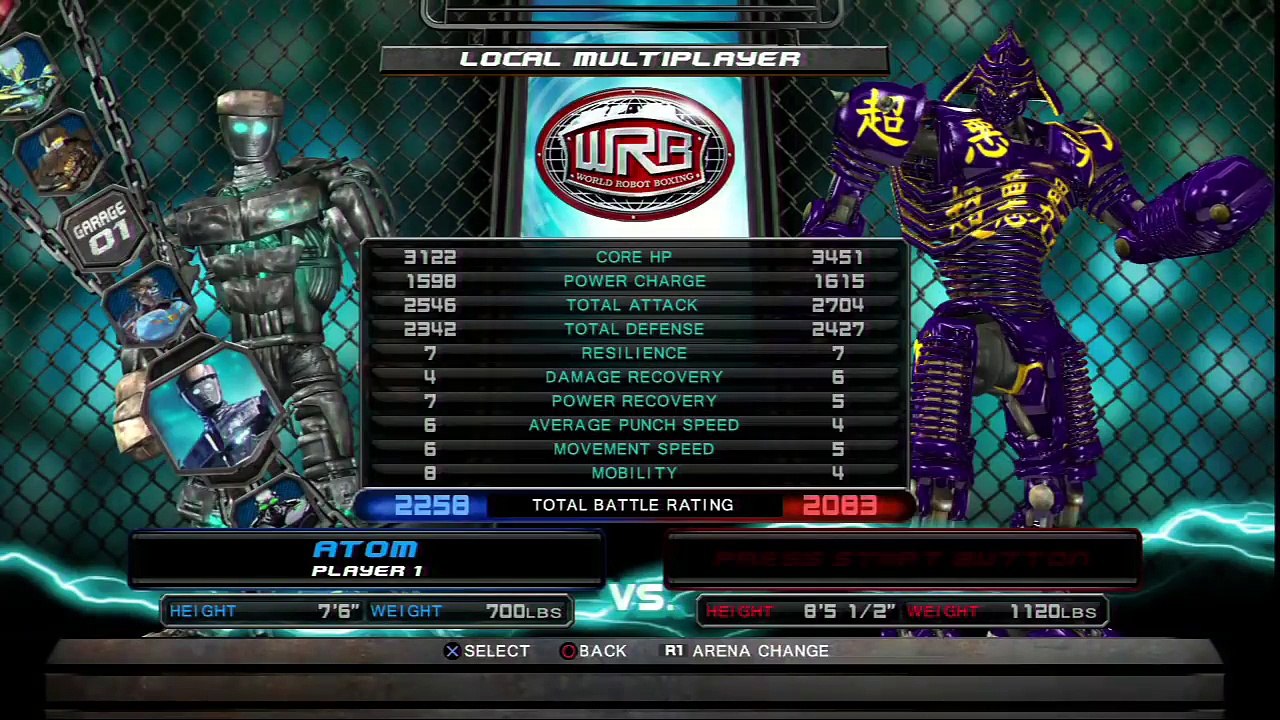 Real Steel World Robot Boxing-Zeus destroys:Metro,Ambush,Noisy Boy,Midas,Twin Cities,Atom