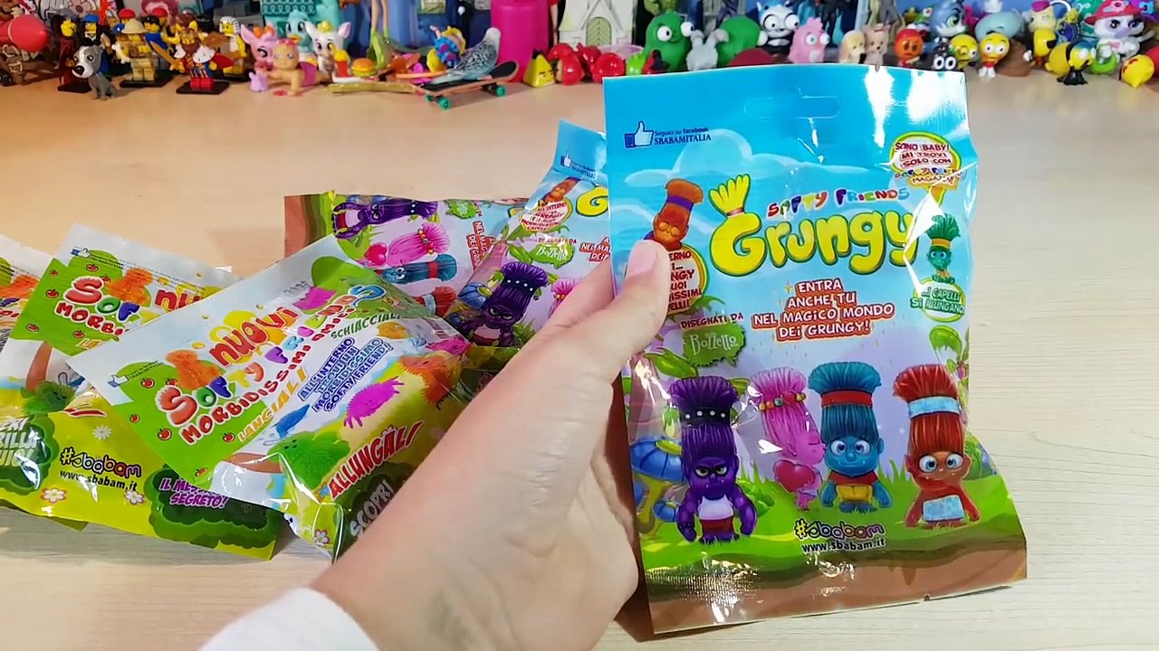 EDICOLA #103: Softy Friends Grungy & Morbidissimi Amici - PACCO con 7 bustine by Giulia Guerra