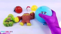 Cutting Open Squishy Stretchy Toys Paw Patrol TMNT Alvin & Chipmunks Finger Family Nursery Rhymes