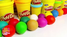 Learn Alphabet 26 Letters with Objects Animals Vegetables Fruits and Play-Doh From A to Z