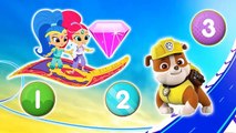 Shimmer and Shine, PAW Patrol, Blaze, Rusty Rivets. Numbers. Learning video.