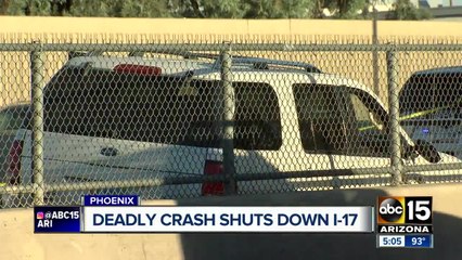 DPS: One killed in crash on I-17, suspect in custody