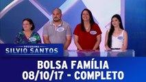 Programa Silvio Santos - Bolsa Família - 08.10.17 - Completo