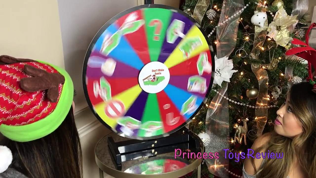 DONT WAKE SANTA IRL Challenge Prank Family Fun Kids Game Surprise Warheads Extreme Skit ToysReview