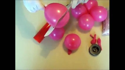 ЦИФРА 5 пятёрка ИЗ ВОЗДУШНЫХ ШАРОВ своими руками How To Make A Balloon Number 5 five TUTORIAL