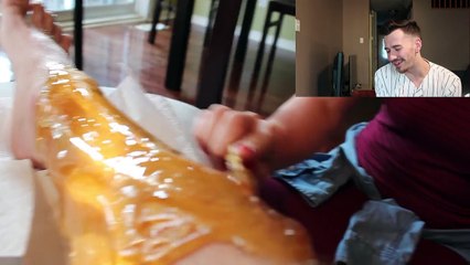 100 LAYERS OF WAX CHALLENGE!! *EXTREME PAIN*